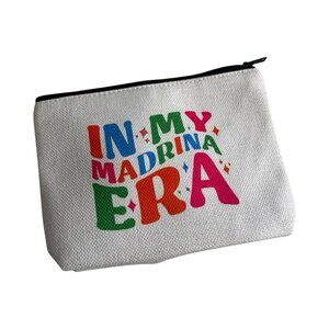 IN MY MADRINA ERA Cosmetic Makeup Bag NEW NWOT